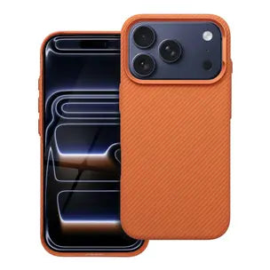 Ümbris KEVLAR MagSafe iPhone 16 (oranz)