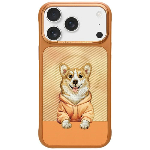 Ümbris Nimmy Gentle Pets Dog Magsafe iPhone 17 Pro (oranž)