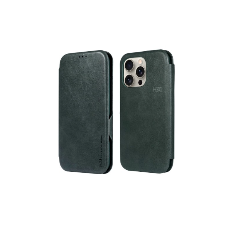 Ümbris kaanega HDD Classic Wallet Case Samsung A52/ A52s (roheline)