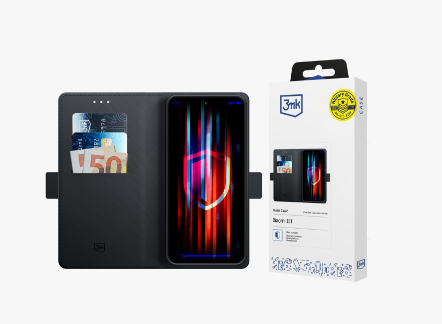 Ümbris kaanega 3mk Wallet Xiaomi 13T/ 13T Pro (must)