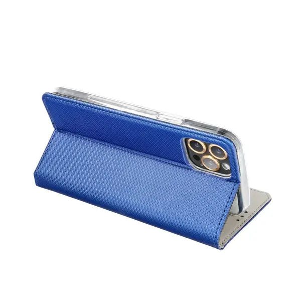 Ümbris kaanega Xiaomi Redmi Note 9 Pro/9S Smart Case (tumesinine)