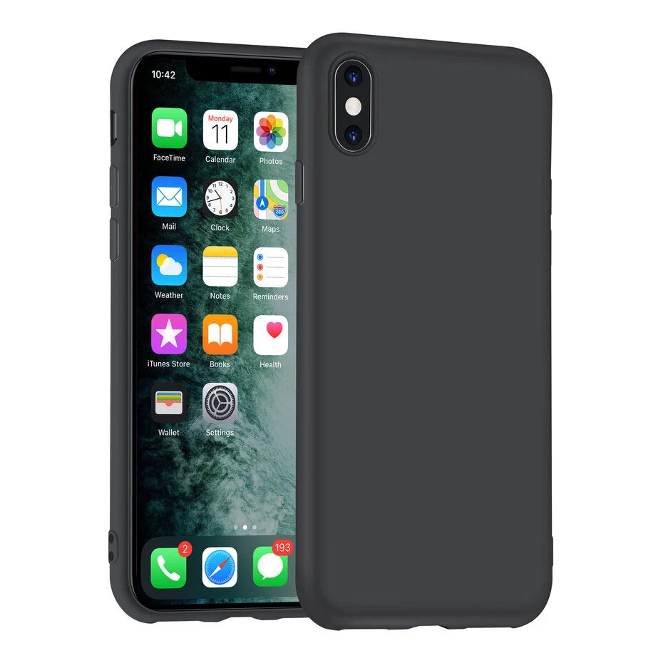 Silikoon Ümbris Apple iPhone X / XS (must)