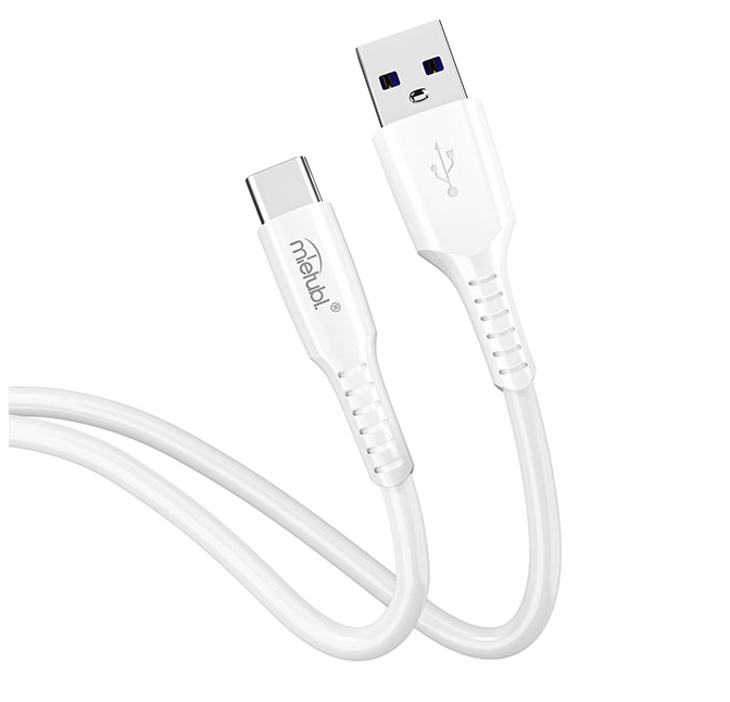 USB juhe Mletubl MTB-DCUTB01 Type-C (1m/ valge)