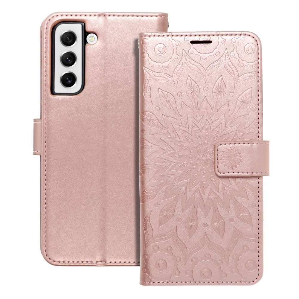 Ümbris kaanega Mezzo Book Samsung Galaxy A32 4G (mandala/roosa kuld)