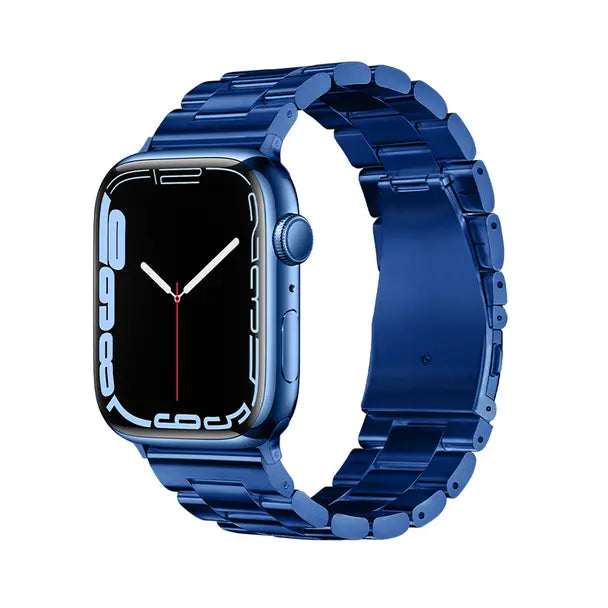 Kellarihm Apple Watch Forcell F-Design FA10 terasest klambriga 38 / 40 / 41 mm (sinine)