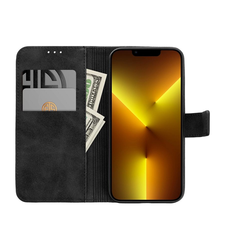 Ümbris kaanega TENDER Book Samsung Galaxy S23 Ultra (must)