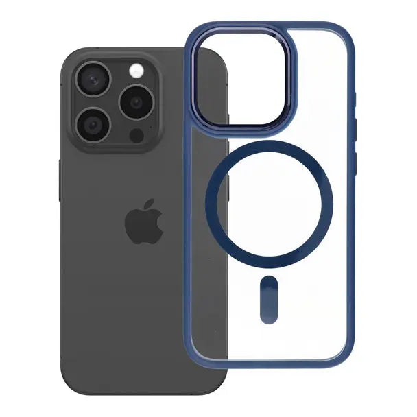 Silikoon Roar MAG BUMPER iPhone 15 Pro (sinine)