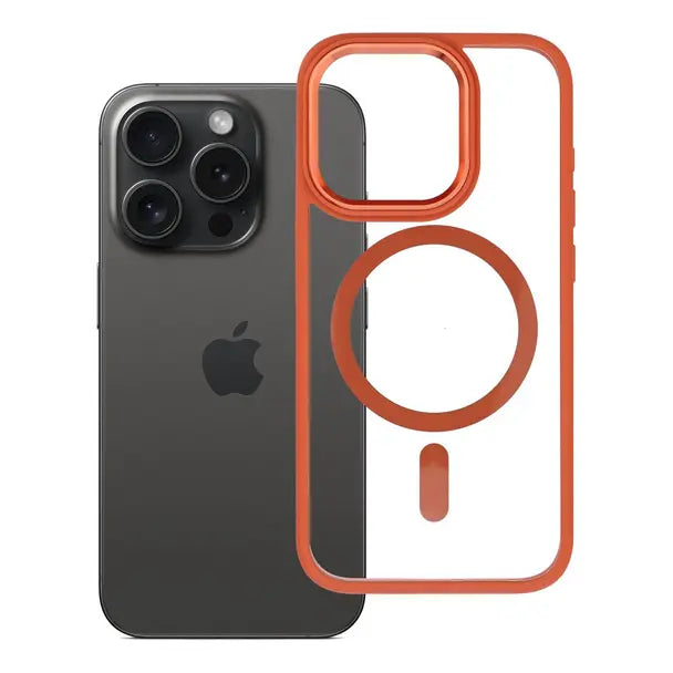 Silikoon Roar MAG BUMPER iPhone 15 Pro (oranz)
