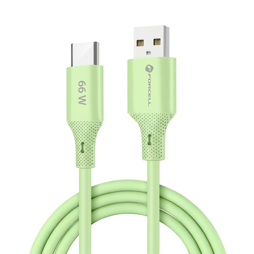 Juhe Forcell F-Energy C342 QC4.0 USB-A - Type-C 3A 66W 1m (heleroheline)
