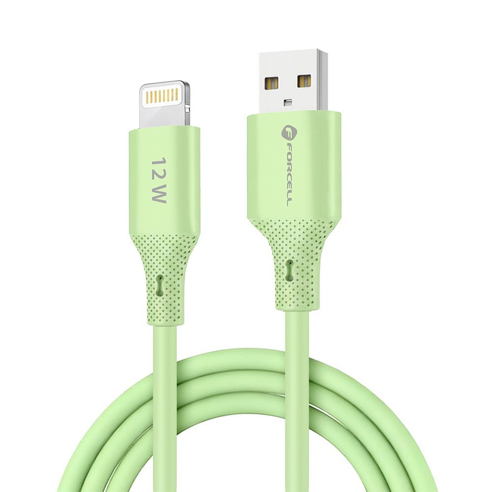 Juhe Forcell F-Energy C343 QC4.0 USB-A - Lightning 2.4A 1m (heleroheline)