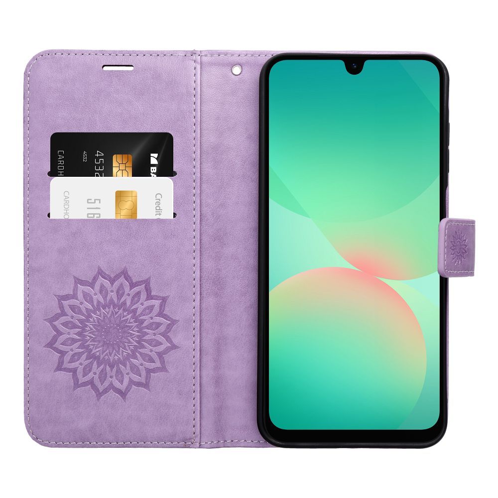 Ümbris kaanega Mezzo Book Xiaomi Redmi Note 15 Pro 5G (lilla)