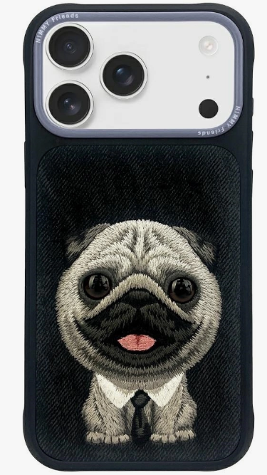 Ümbris Nimmy BIG EYED PET Dog iPhone 17 Pro (must)