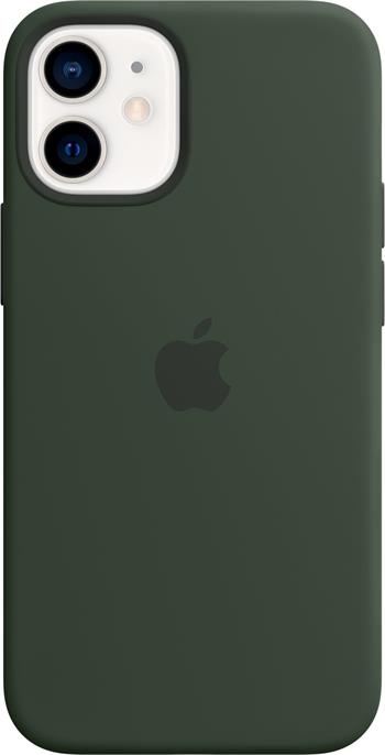 Ümbris Apple Silicone MagSafe iPhone 12 Mini (tumeroheline)