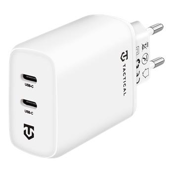 Laadija Tactical 2xUSB-C PD40W (valge)