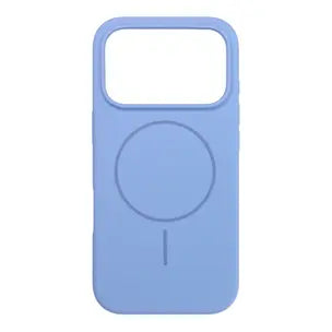 Ümbris Silicone 2mm MagSafe iPhone 17 Pro (sinine)