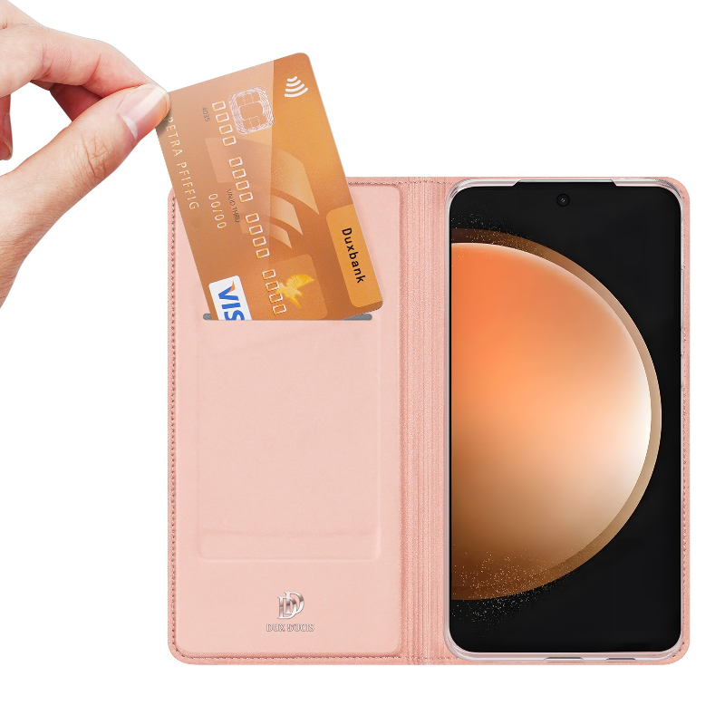 Ümbris kaanega Dux Ducis Skin Pro Samsung S26 FE (roosakuld)