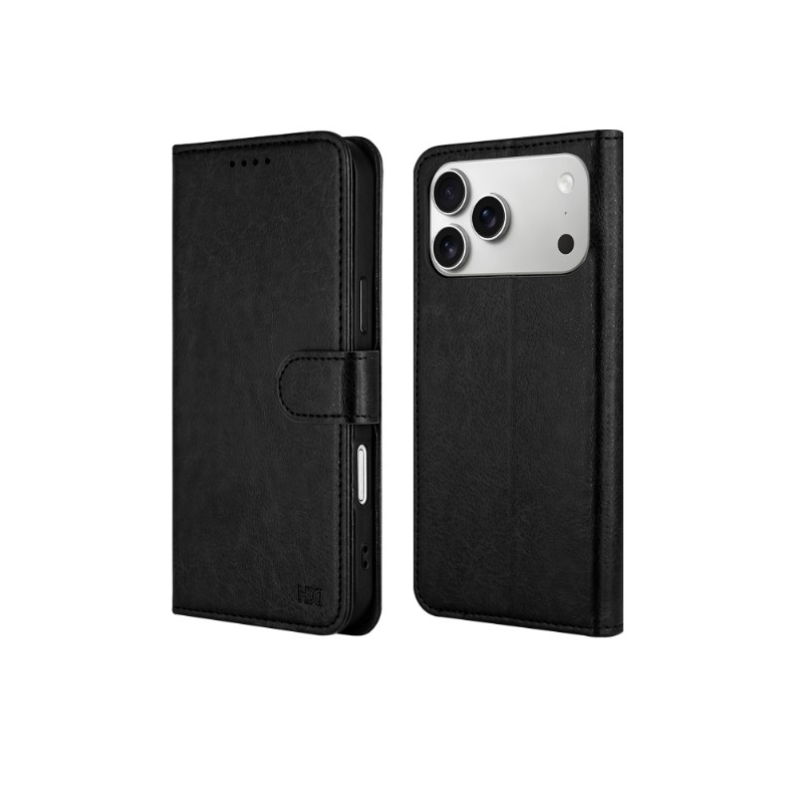Ümbris kaanega HDD Clasp Wallet Case Samsung A53 (must)