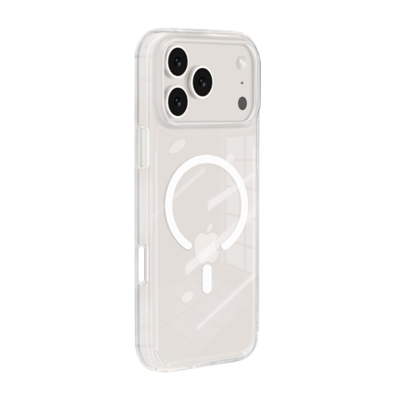 Silikoon X-Level Space II Magsafe iPhone 16 (läbipaistev)