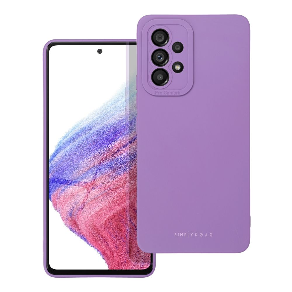 Silikoon Roar Luna Case Samsung Galaxy A53 (lilla)
