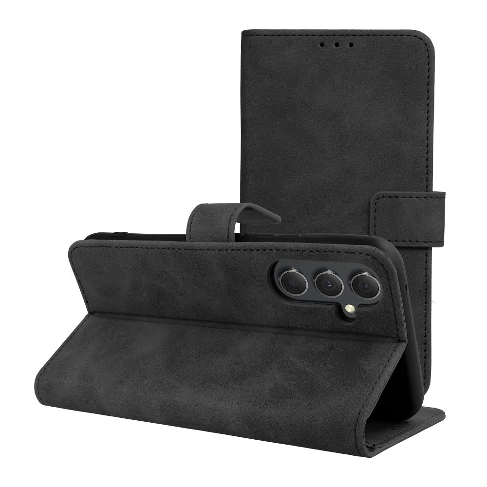 Ümbris kaanega TENDER Book Samsung Galaxy A54 (must)