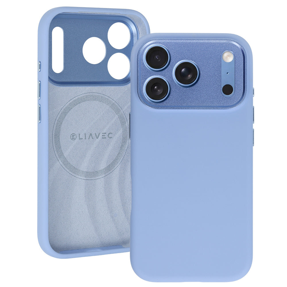 Ümbris Liavec Silk Shield Iphone 17 Pro/18 Pro (helesinine)