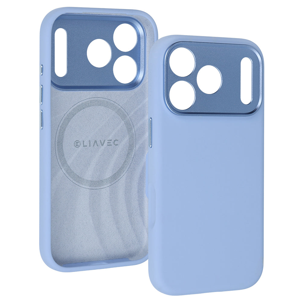 Ümbris Liavec Silk Shield Iphone 17 Pro Max/18 Pro Max (helesinine)
