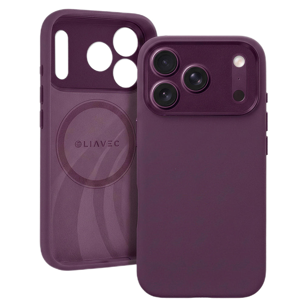 Ümbris Liavec Silk Shield Iphone 17 Pro Max/18 Pro Max (viinamari)