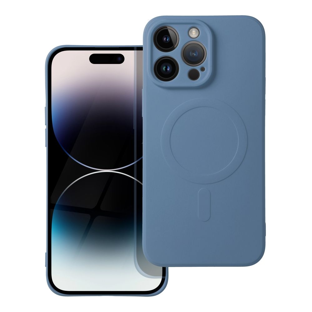 Ümbris Silicone Mag Cover iPhone 14 Pro Max (sinine)