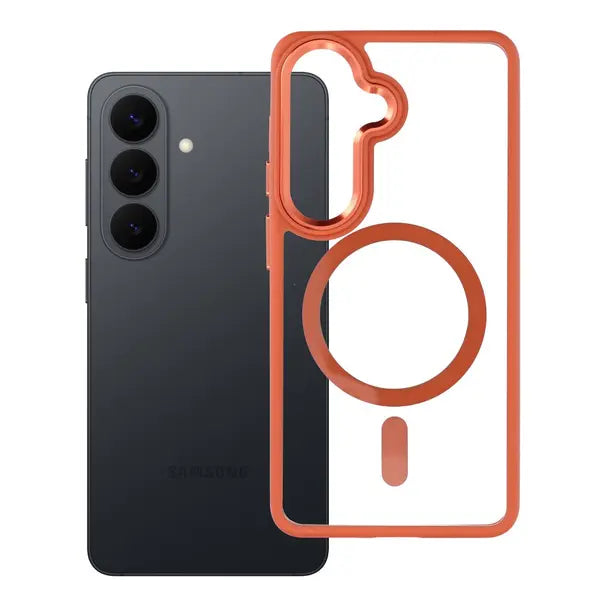 Silikoon Roar Mag Bumper Samsung S26 (oranz)