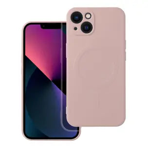 Ümbris Silicone Mag Cover iPhone 13  (roosa)
