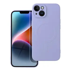 Ümbris Silicone Mag Cover iPhone 14 (lilla)