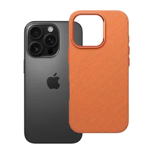 Ümbris K-Look MagSafe iPhone 16 Pro (oranž)