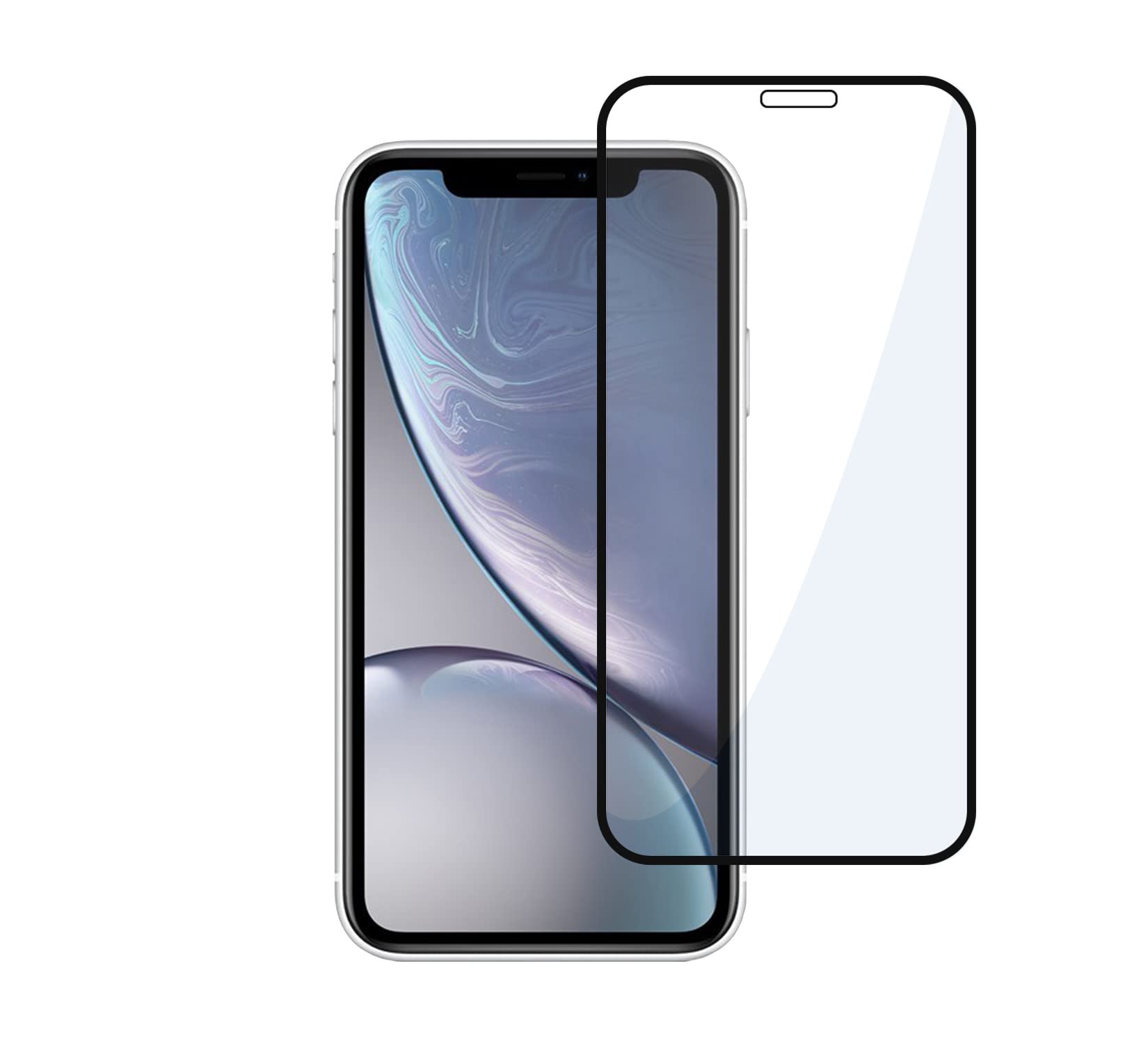 Kaitseklaas "2,5D " Full Glue Iphone XR /11 anti-static (must)