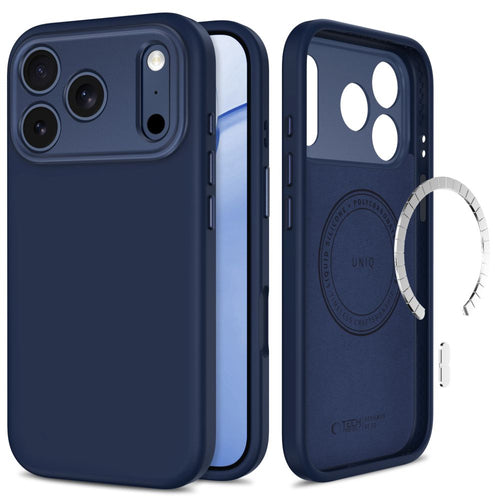 Ümbris Tech-Protect Uniq MagSafe CC iPhone 18 Pro / 17 Pro (sinine)