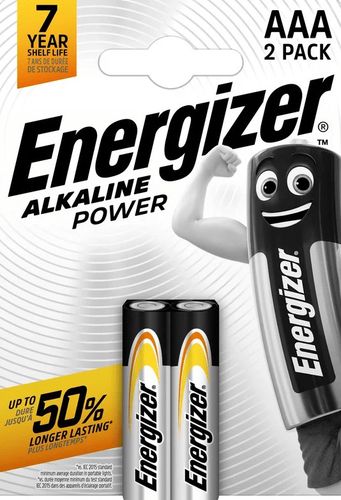 Patarei Energizer AAA Power, 2tk. (hõbe)