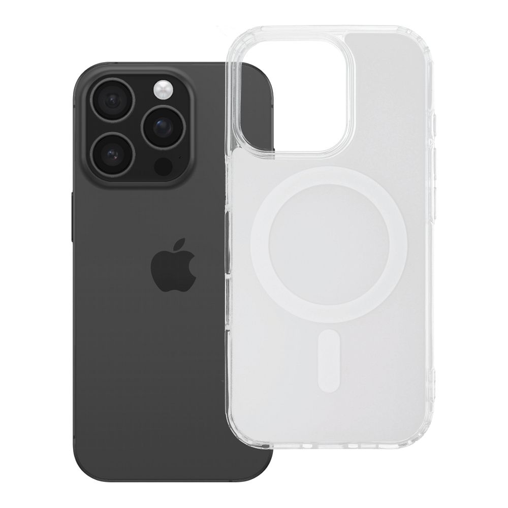 Ümbris Clear Fusion MagSafe iPhone 16 Pro (valge)