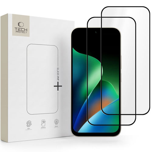Kaitseklaas Tech-Protect Glass Fit+ Xiaomi Redmi 17 (must)