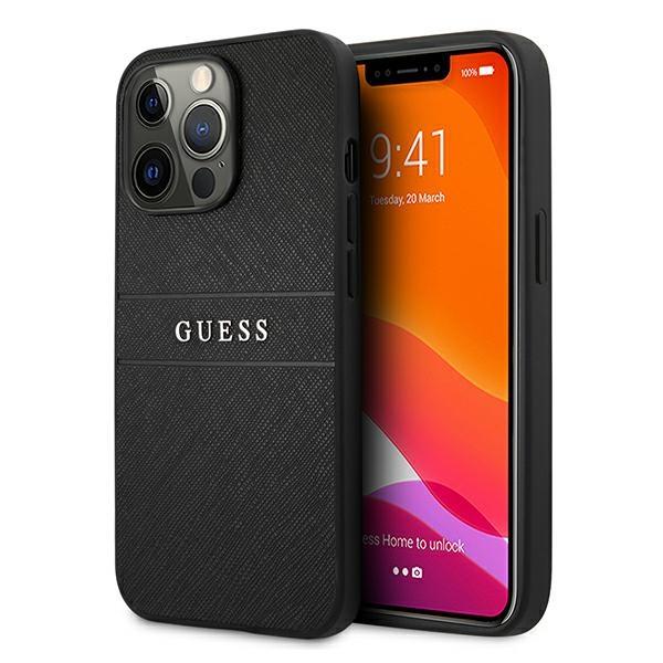 Guess Ümbris GUHCP13XPSASBBK Iphone 13 Pro Max (must)