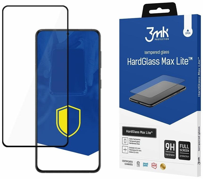 Kaitseklaas 3MK Hard Glass Max Lite Samsung A54 / A54 5G (must)