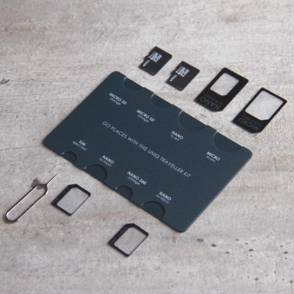 SIM Adapter UNIQ Traveller Kit 7-1