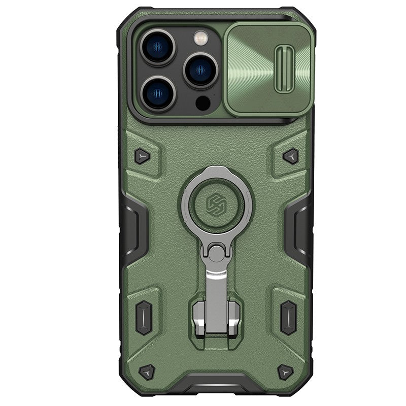 Ümbris Nillkin CamShield Armor Pro Case for Apple iPhone 14 Pro max (roheline)