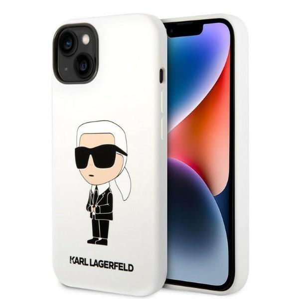 Ümbris Karl Lagerfeld KLHCP14SSNIKBCH Iphone 14 (valge)