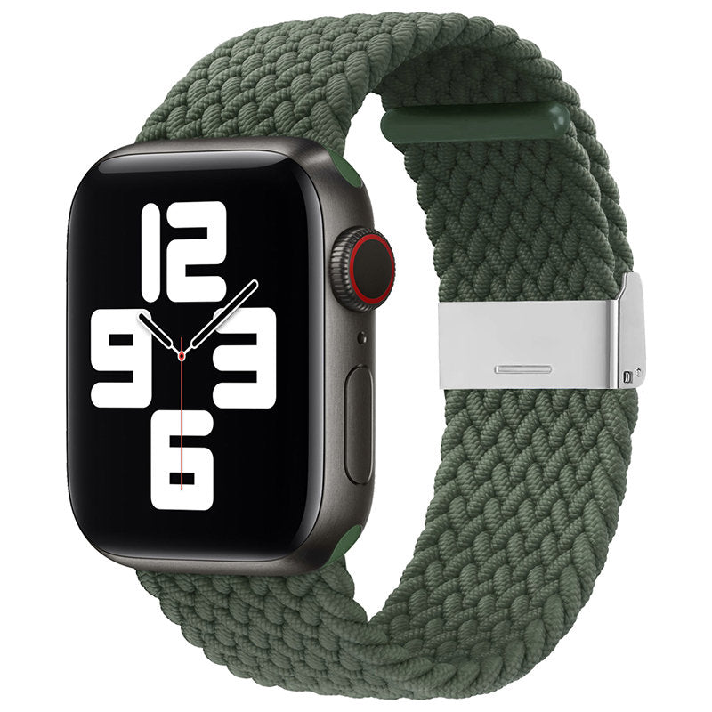 Kellarihm Fabric Band Apple Watch 42 / 44 / 45 mm (roheline)