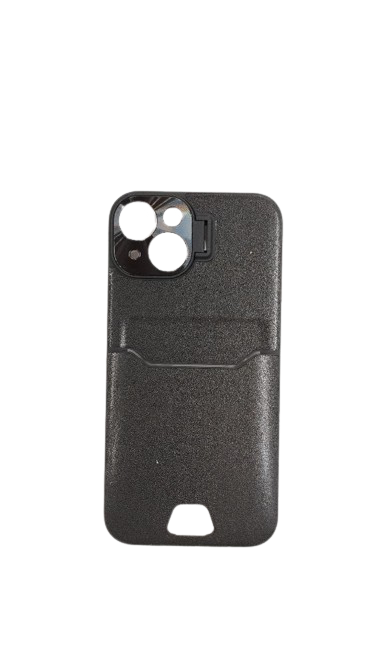 Ümbris Card Slot Stand Leather Iphone 14 (must)