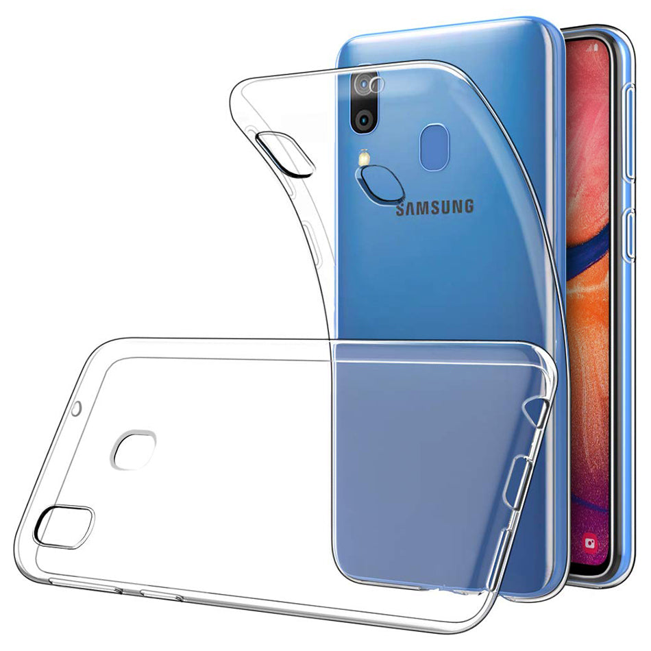Silikoon Forcell Samsung A202/ Galaxy A20e (läbipaistev)