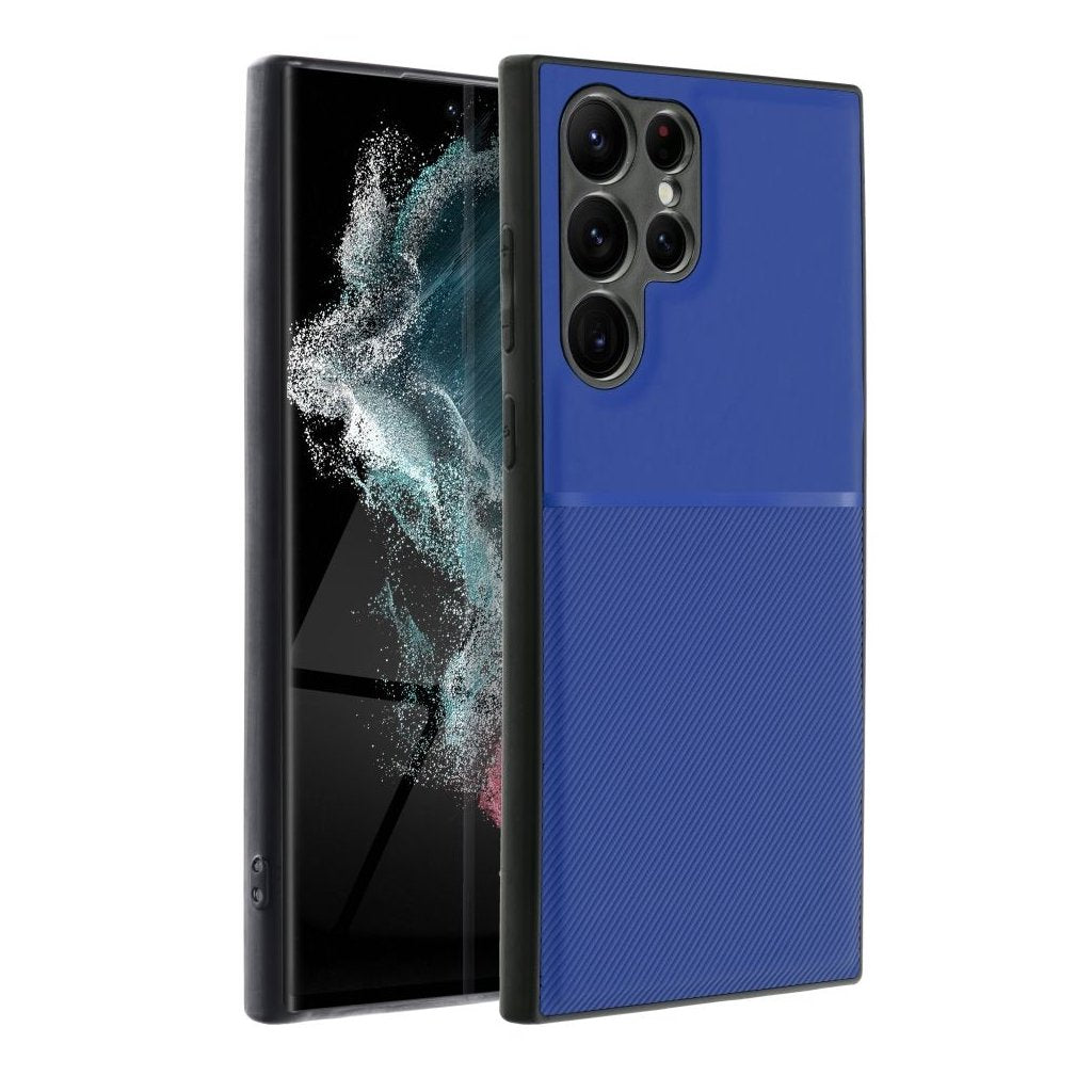 Silikoon Forcell Noble Samsung Galaxy S22 Ultra (sinine)