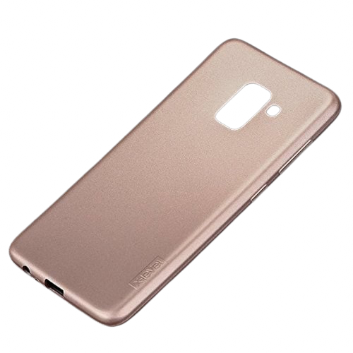 Silikoon X-Level Guardian Samsung Galaxy A8 2018/ A5 2018 (kuldne)