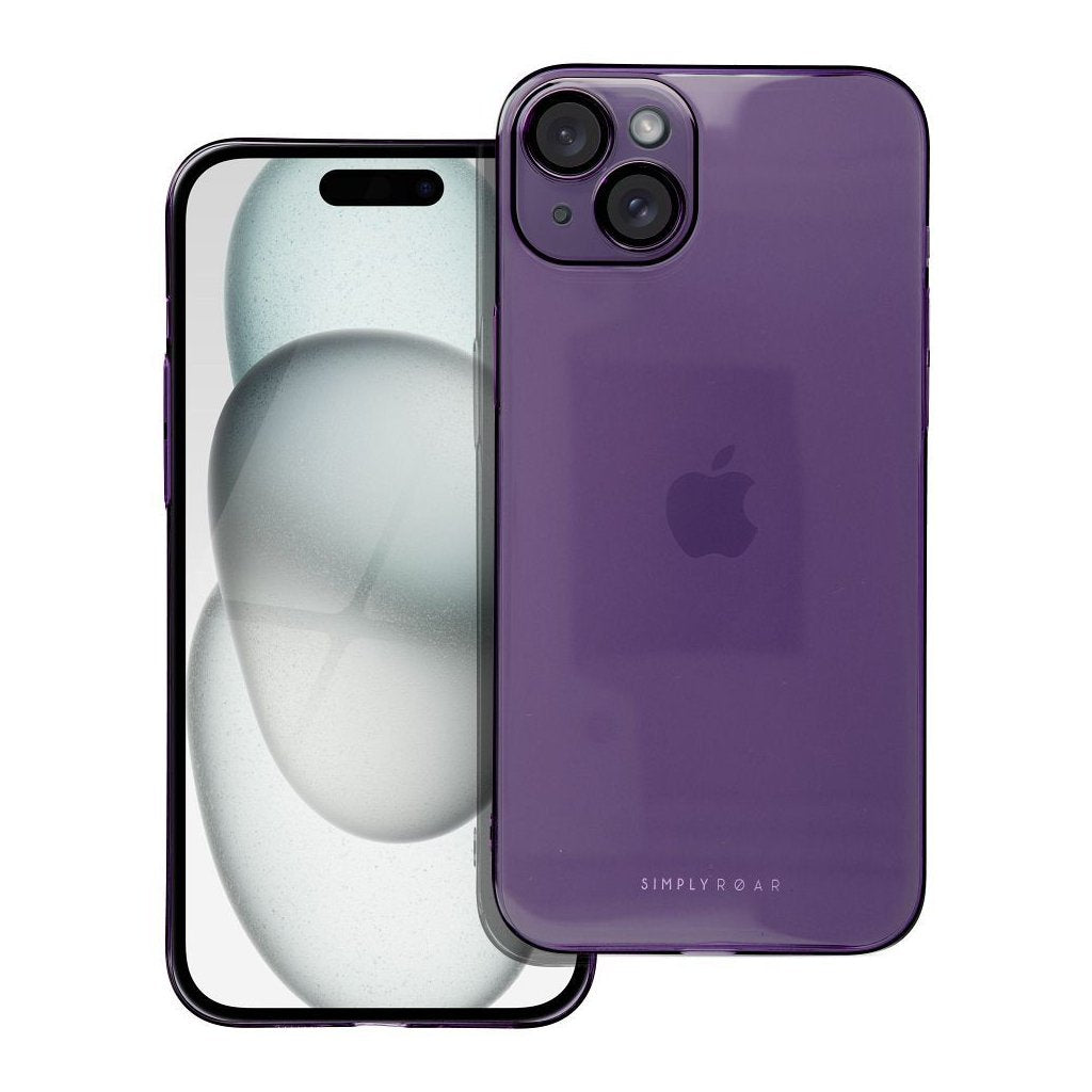 Roar Pure Simple Fit Case iPhone 15 Pro Max (lilla)