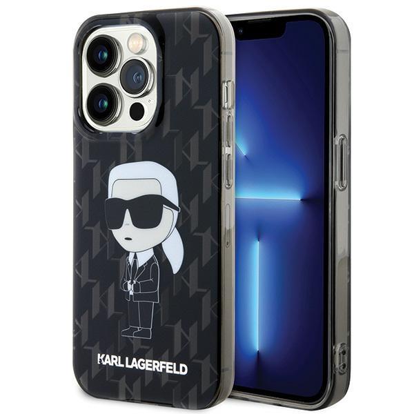 Karl Lagerfeld Ümbris Monogram Ikonik iPhone 15 Pro Max (must)