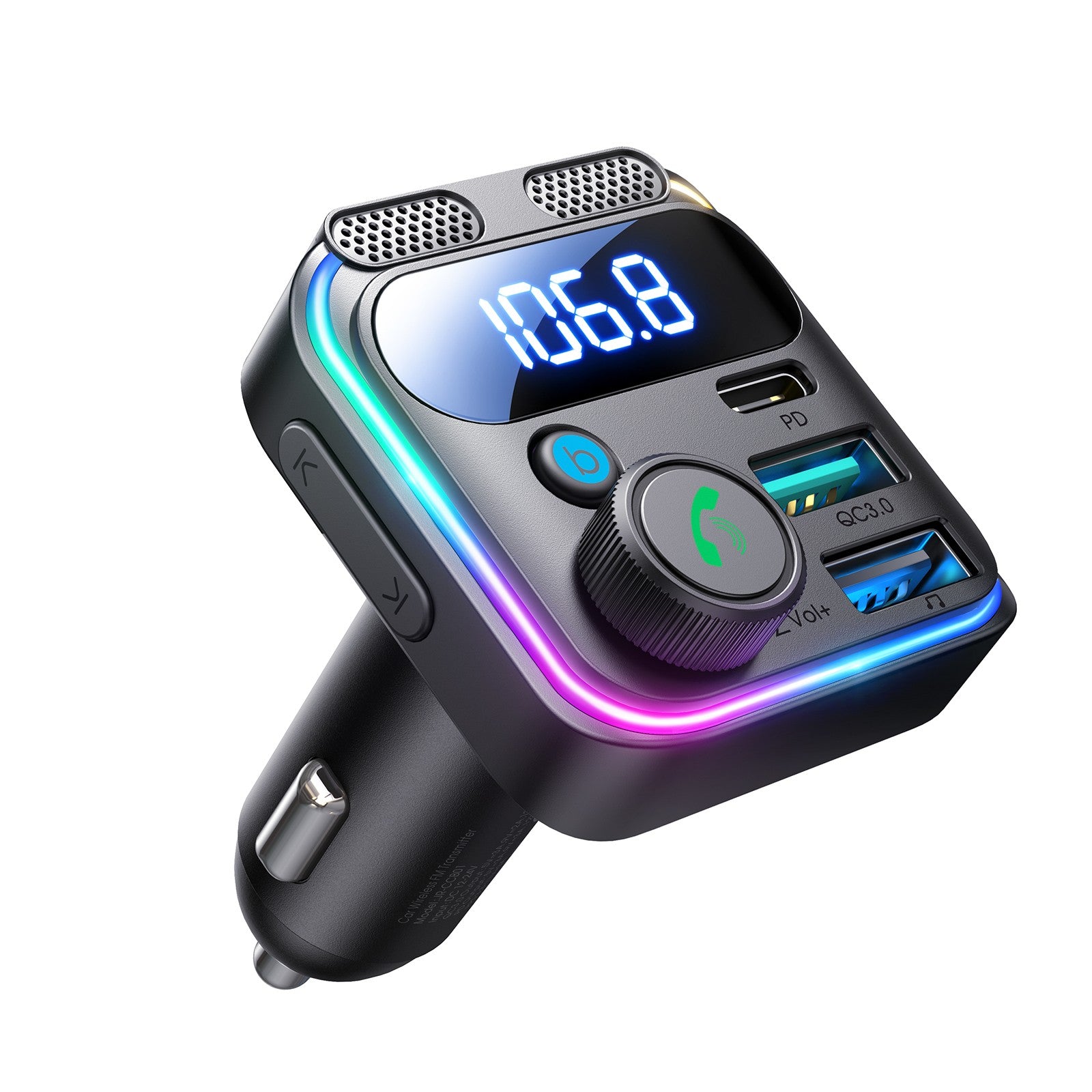 Joyroom JR-CCB01 , USB-C / 2xUSB-A 48W Bluetooth Transmitter (must)